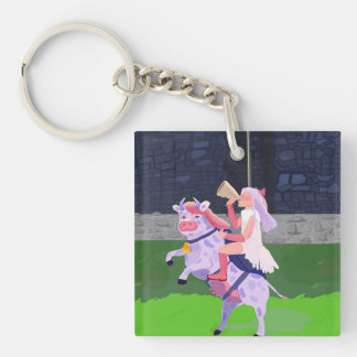 Porte-clés Guerrier vache