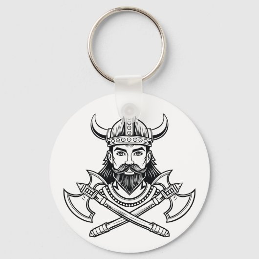 Porte-clés guerrier viking (Recto)