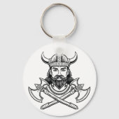 Porte-clés guerrier viking (Verso)