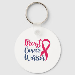 Porte-clés Guerrière du cancer du sein féminin2