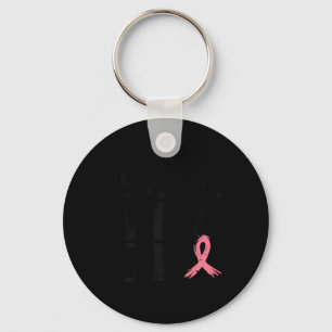 Porte-clés Guerrière Ruban Rose Sensibilisation au Cancer du