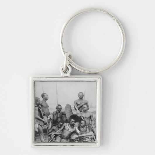 Porte-clés Guerriers, Congo belge, 1894 (Devant)