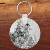 Porte-clés GUERRIERS GOTHIQUES, Chevaliers barbares, Imaginai (Verso)