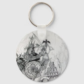 Porte-clés GUERRIERS GOTHIQUES, Chevaliers barbares, Imaginai (Verso)