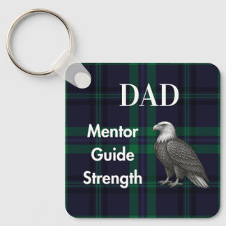 Porte-clés Guide du mentor pour papa Strength & Heart Eagle p