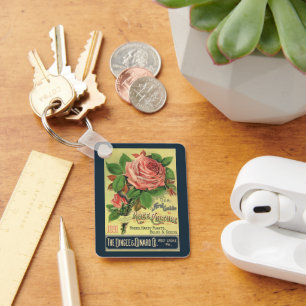 Porte-clés Guide vintage de la culture Rose Couverture du liv