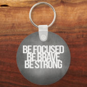 Porte-clés Guillemets inspirants et motivants (Recto)