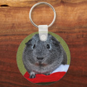 Porte-clés Guinea Pig Christmas (Recto)