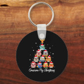 Porte-clés Guinea Pig Christmas (Recto)