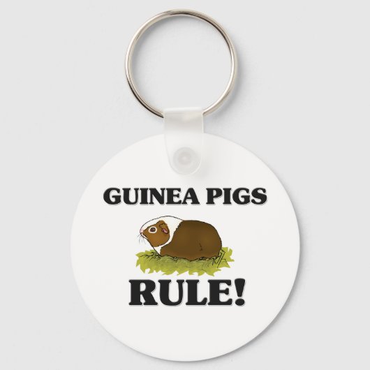 Porte-clés GUINEA PIGS Règle ! (Recto)
