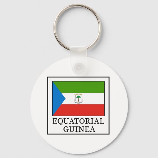 Porte-clés Guinée équatoriale (Recto)