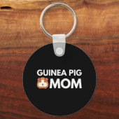 Porte-clés Guinée - Maman au porc (Recto)