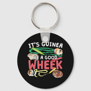 Porte-clés Guinée Pig Pun - Guinée Be Good Wheek