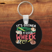 Porte-clés Guinée Pig Pun - Guinée Be Good Wheek (Recto)