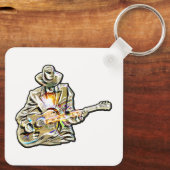 Porte-clés Guitar Blues Mann - Sentez-le (Verso)