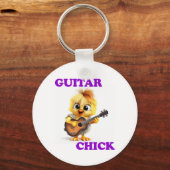 Porte-clés Guitar Chick (Verso)