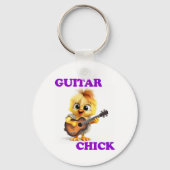 Porte-clés Guitar Chick (Verso)