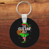 Porte-clés Guitar Elf Christmas Girls Women Elf Squad Xmas Fa (Recto)
