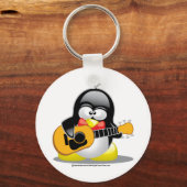 Porte-clés Guitar Penguin (Recto)