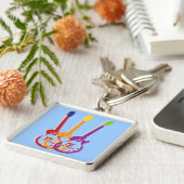 Porte-clés guitare (Côté)