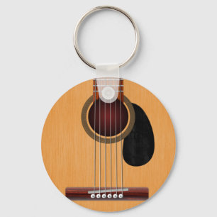 Porte-clés Guitare acoustique