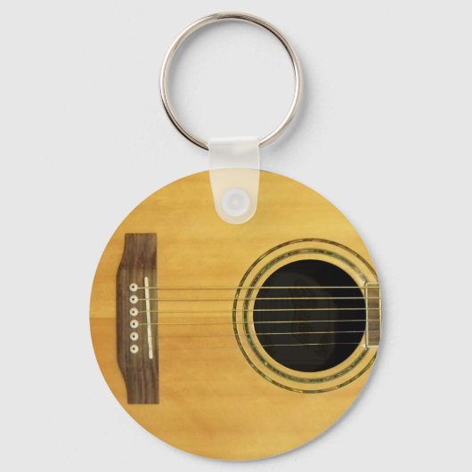 Porte-clés Guitare acoustique (Recto)