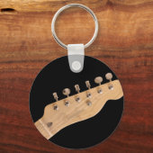 Porte-clés Guitare acoustique cool (Recto)