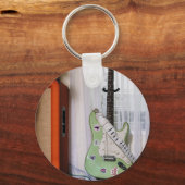 Porte-clés Guitare acoustique géniale (Recto)
