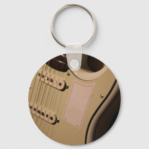 Porte-clés Guitare acoustique mignonne