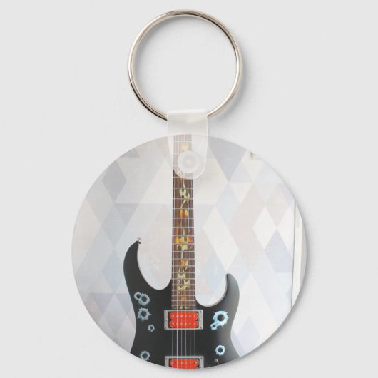 Porte-clés Guitare Adorable (Recto)