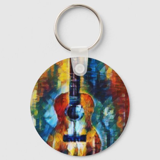 Porte-clés Guitare basse merveilleuse (Recto)