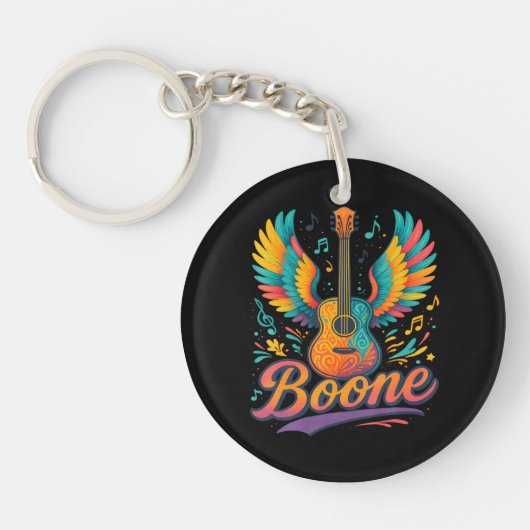 Porte-clés Guitare Boone (Devant)