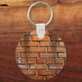 Porte-clés Guitare contre mur de briques (Recto)