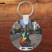 Porte-clés Guitare d'Austin (Recto)