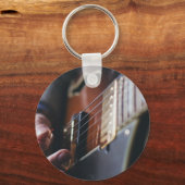 Porte-clés Guitare de basse cool (Recto)