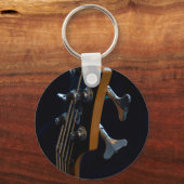 Porte-clés Guitare de basse cool (Recto)