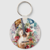 Porte-clés Guitare flamenco (Verso)