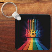 Porte-clés Guitare Lover (Recto)