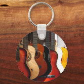 Porte-clés Guitares (Recto)