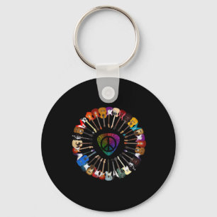 Porte-clés Guitariste Variété guitare Anniversaire