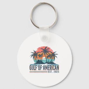 Porte-clés Gulf Of Us America Est 2025 Retro Vintage Beach Me