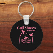 Porte-clés Gulf Shores Alabama Filles de vacances (Recto)