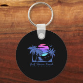 Porte-clés Gulf Shores Beach Alabama Spring Break Vacation Tr (Recto)