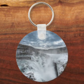 Porte-clés Gullfoss Waterfall, Iceland (Recto)