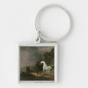 Porte-clés Gulliver s'adressant au Houyhnhnms, 1769 (huile