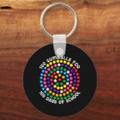 Porte-clés Gumballs Pour 100 Jours D'École (Recto)