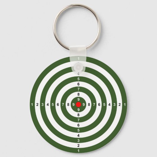 Porte-clés gun shooting range bul (Recto)