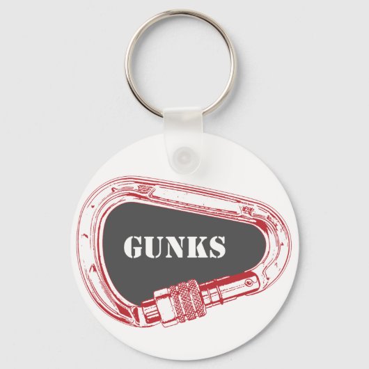Porte-clés Gunks Escalade carabiner (Recto)