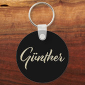 Porte-clés Günther Name whitegold Button (Recto)