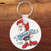 Porte-clés Gus the Tomte banner, & Boot STORIES of a SWEDISH (Recto)